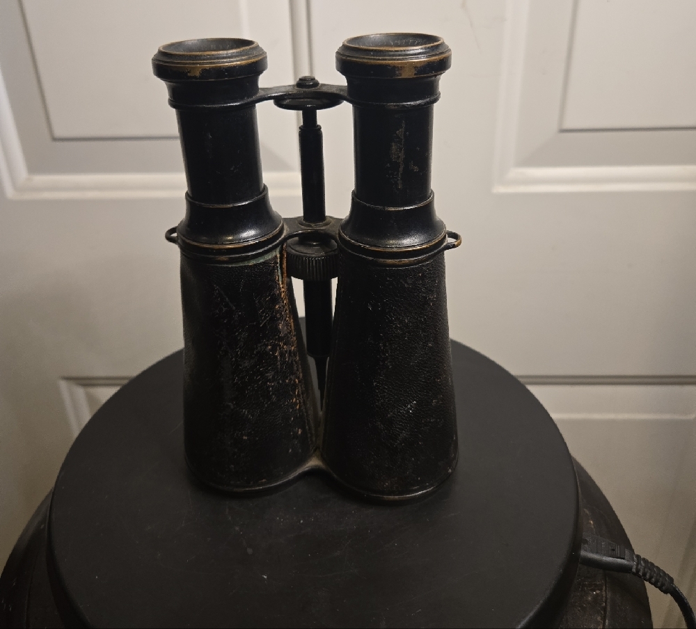 Antique WW I ERA BINOCULARS, San Fransisco - Picture 3 of 14